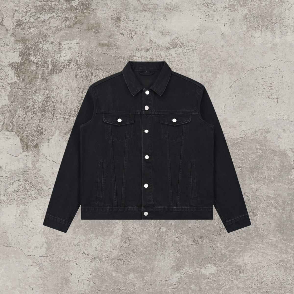 Script Denim Jacket
