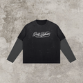 Script Layered Long Sleeve